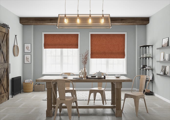 Rya, Sunset - Twist&Fit Roman Blind - Image 5